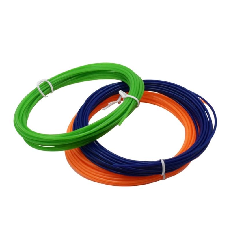 1.75mm Diameter PCL 3D Pen Filaments Random Color, Smooth Texture Filaments for Low Temperature 3D Printing Pen