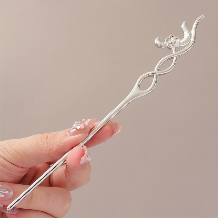 

Simple Atmospheric Hollow out Alloy Women s Hair Clip Braided Hair Multifunctional Hairpin Daily Wear Music Festival Accessories