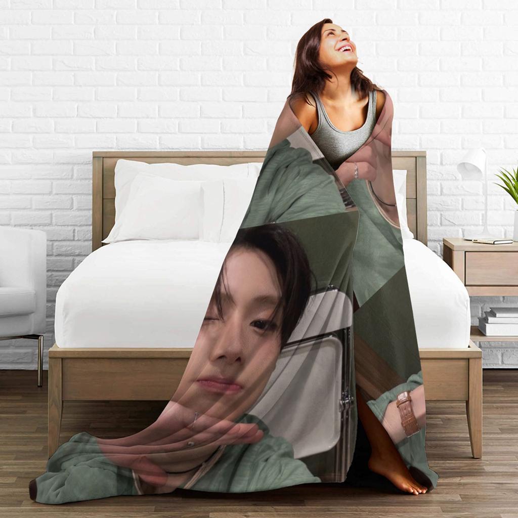 Ald1 Sangwon Decken Frühling Weiche Bequeme Überwurfdecke Für Mädchen Sofa Sessel Flanell Tagesdecke Bettbezug