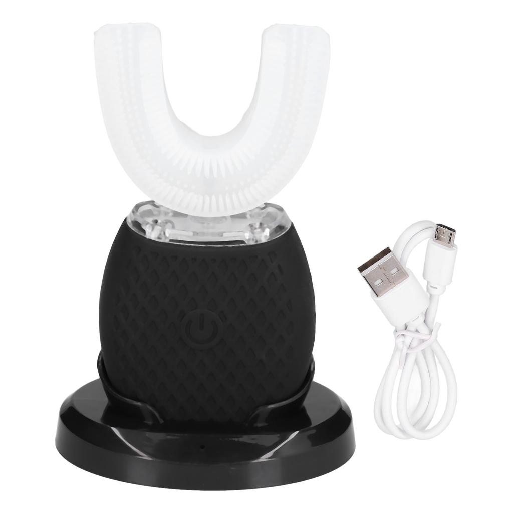 Ultrasonic Automatic Toothbrush Whitening 360 Degrees  U Shaped Electric Ultrasonic Toothbrush for