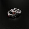 925 Silber Vintage Ohrringe Für Damen Trendiger Ohrschmuck Allergievorbeugend Partyzubehör Geschenk