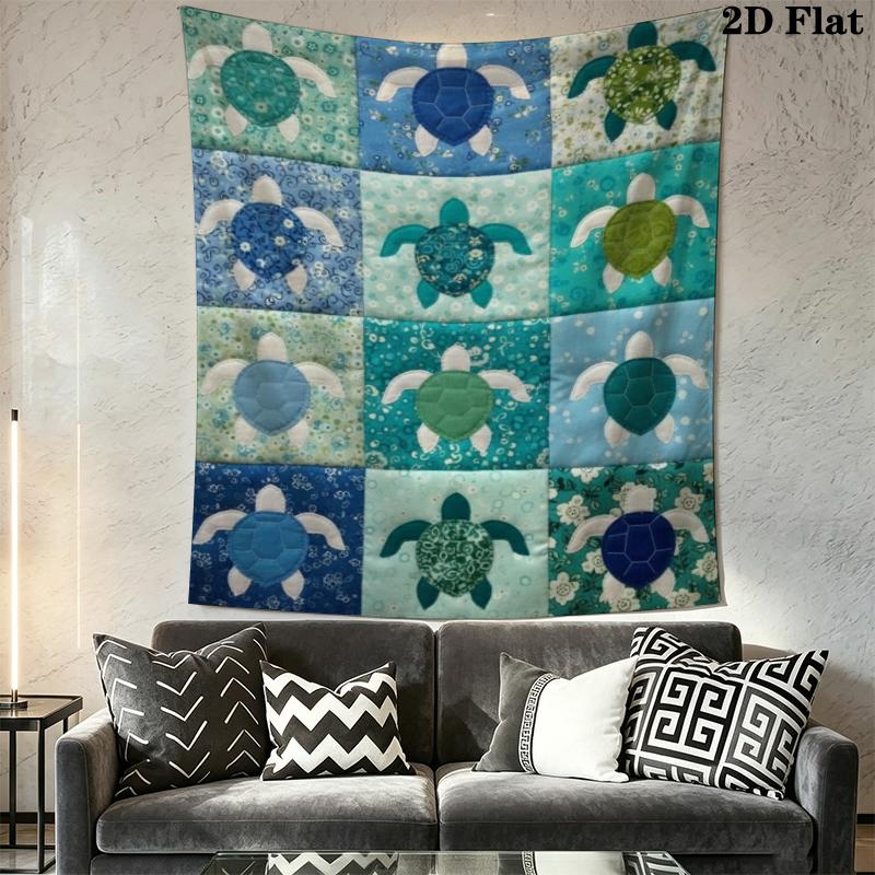 Cute Animal Collage Wall Tapestry Aesthetic Wall Hanging Printed Fabric Blanket Decorative Tapestries for Bedroom Living Room Home Decor