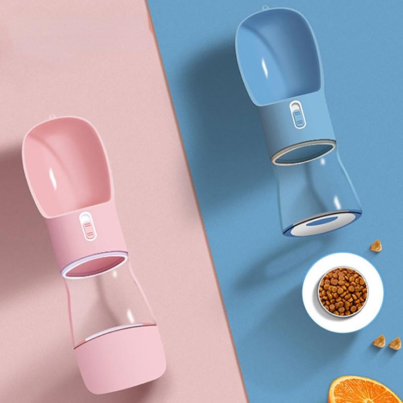 Buy Pet Bottle Dog Water Feeder Bowl Portable Water Food Bottle Pets
