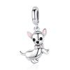 Ciondolo charm cane Chihuahua argento 925