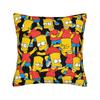 Pillow Case S-Simpsons Cartoon Characters Group Design Pillow Cover For Wedding Party Home Decor Vintage Pillowcases
