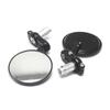 Motorcycle Handlebar Accessory Hand Rear View Side Mirrors 22mm 7/8" 1 Pair Universal