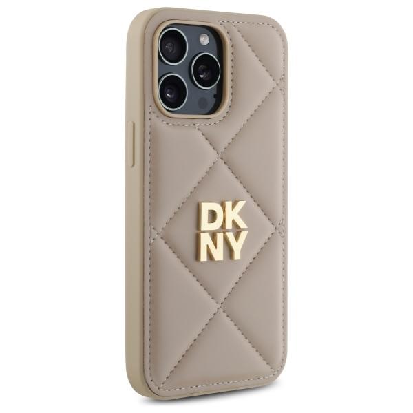 Dkny Dkhcp14Xpqdsle Iphone 14 Pro Max    6.7 Beżowy/Beige Quilted Stack Logo