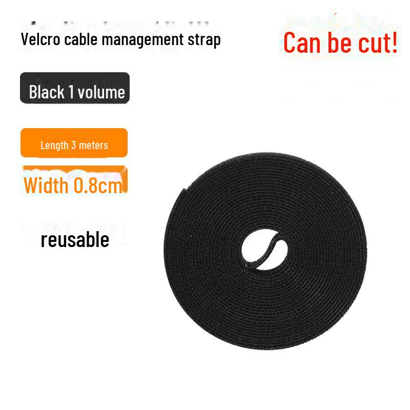 Cleme de cablu reutilizabile cu velcro și cataramă pentru organizarea firelor și cablurilor