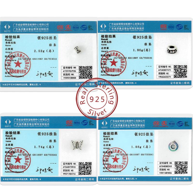 Original Charms Beads Copper Clip Charms Zircon Silicone Spacer Beads Fit Original Bracelet Diy Charm Women Jewelry