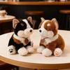 Realistic Corgi Plush Toy Puppy Doll Gift for Kids