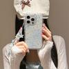 Cute Ocean Dolphin Phone Case for iPhone 13 14 15 16 Pro Max Fundas with Charm INS Korean Luxury Glitter Stylish Protective Cove