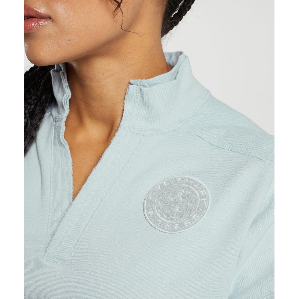 Gymshark Legacy Oversized Sweatshirt Fresh Blue B5a9w Ucmn