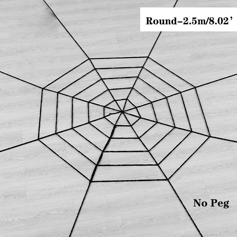 High-quality Halloween Horrible Spider Web Ideal For Spooky Party Decorations