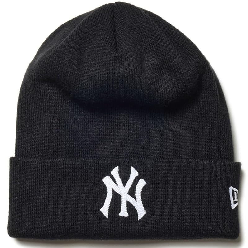 

[New Era] basic cuff knit hat NY Black FREE BASIC CUFF KNIT NEYYANCO BLK