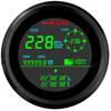 Digital GPS Speedometer LCD Speed Gauge TRIP ODO COG Fuel Level Voltmeter Turn Signal Boat Marine Multi 85mm Gauge Customized