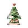 2D Flat Acrylic Christmas Color Gift Christmas Tree Home Living Room Holiday Desktop Decoration Assembly Props
