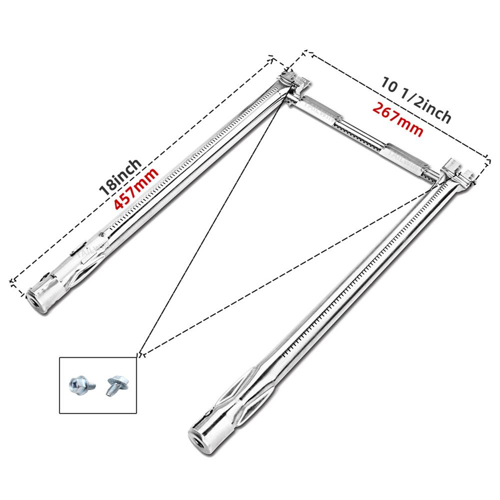 Weber Burner 69785 Barbecue Burner Tube Burner For