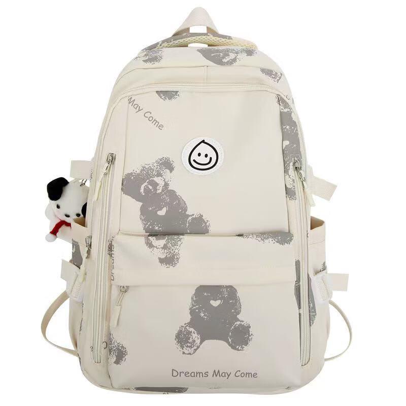 Hufeng Lightweight Large Capacity Backpack for Middle School Girls