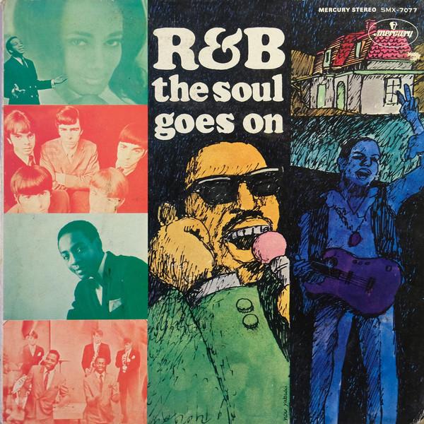 LP Record VARIOUS - R&B the soul goes on SMX7077 MERCURY 1968 Japan Soul/Funk Used
