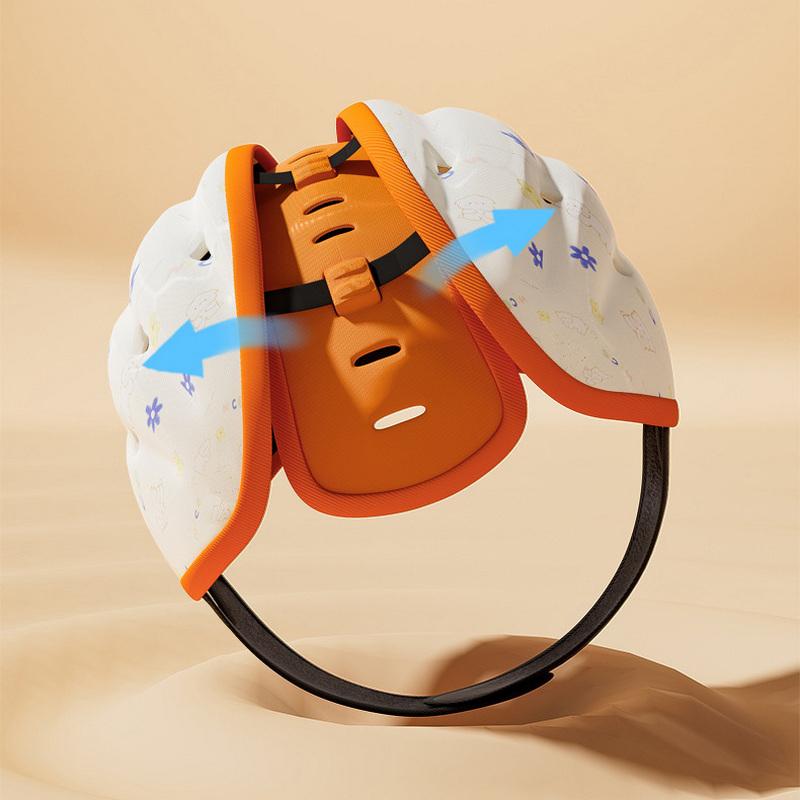 1Pc Baby Safety Hat Child Walking Learning To Walk Adjustable Breathable Head Protection Anti-Fall Cap Infant Protection Gear