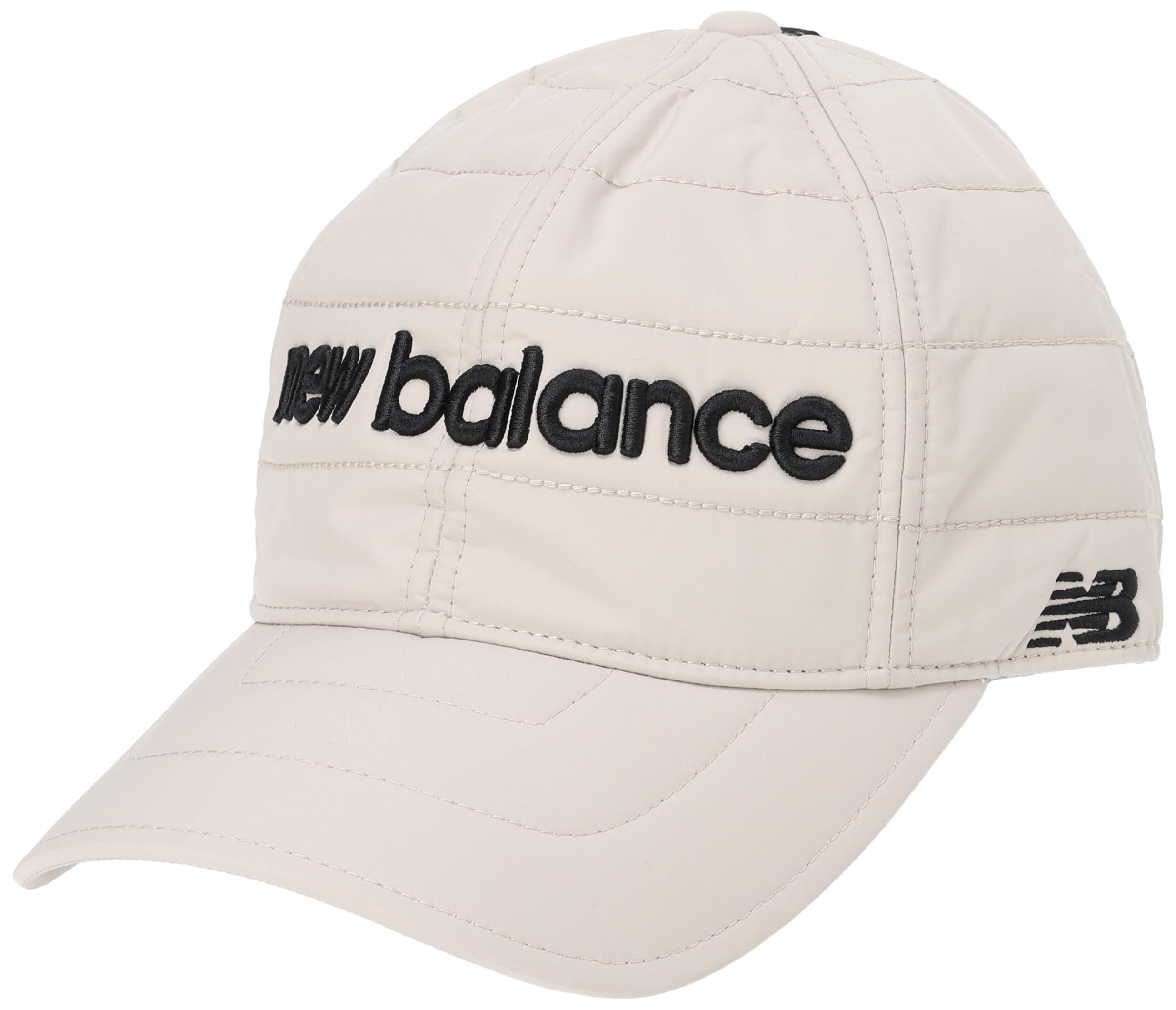 

Unisex cap size Golf hat [New Balance] (quilted, adjustable) / / 012-4287013 041_Beige