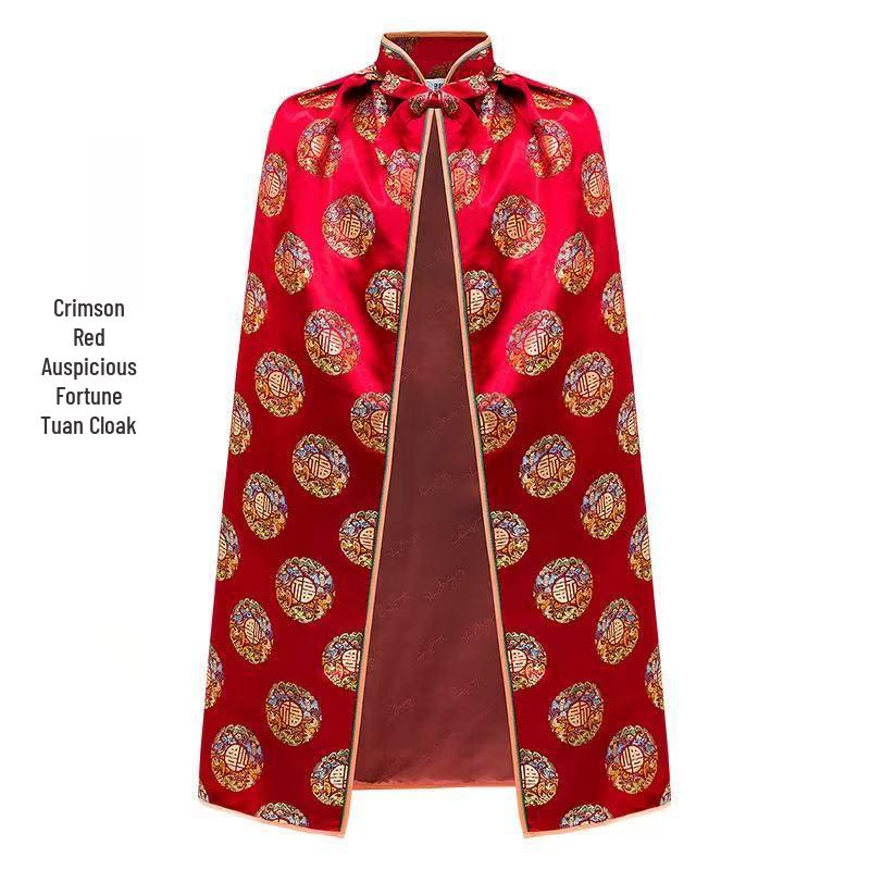 

Jacquard Funeral Capes for Men and Women - Traditional White Attire for Ceremonial Use