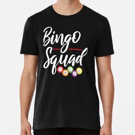 Funny Bingo Squad Size S to 5XL Made in the USA T-shirt M