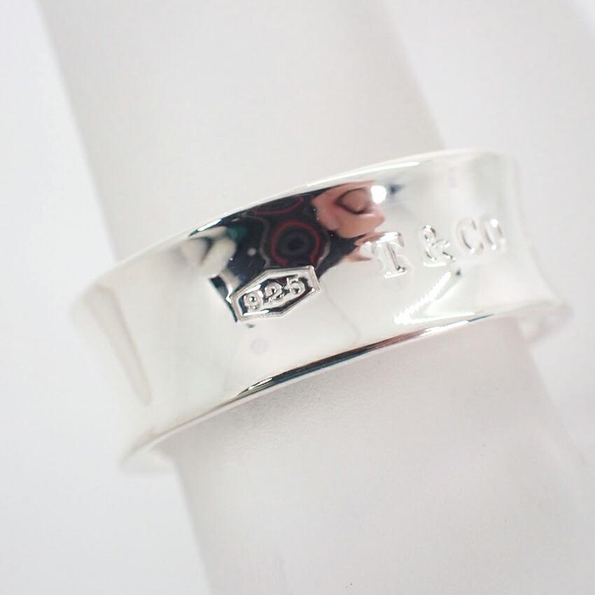 [Used] TIFFANY 925 1837 Ring/Size 8/j9-4
