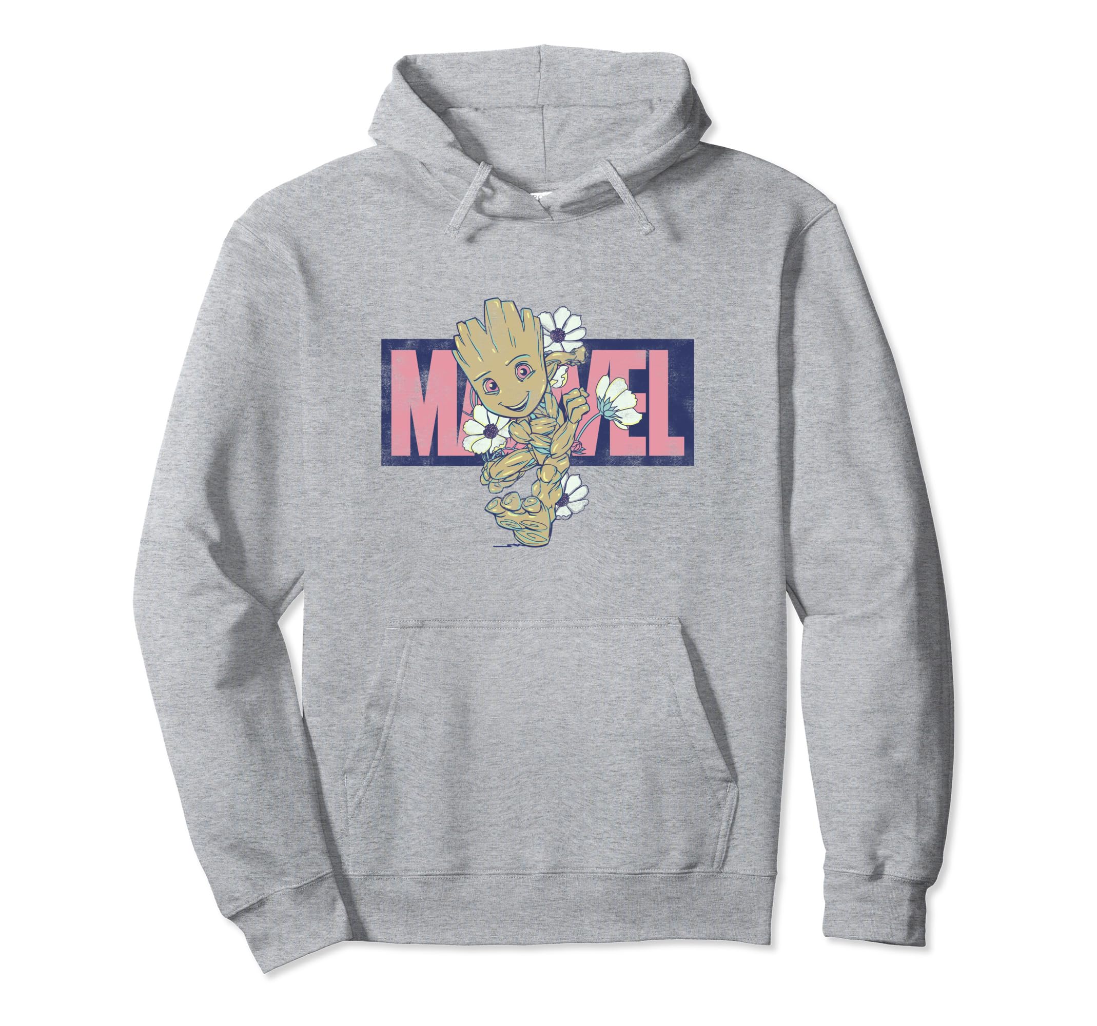 

Marvel Guardians of the Galaxy Floral Baby Groot Logo Hoodie