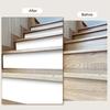 6/14pcs Self-Adhesive Stair Stickers Peel and Stick Vinyl Staircase Stickers Decals for Stair Steps Home Bathroom Floor Decor