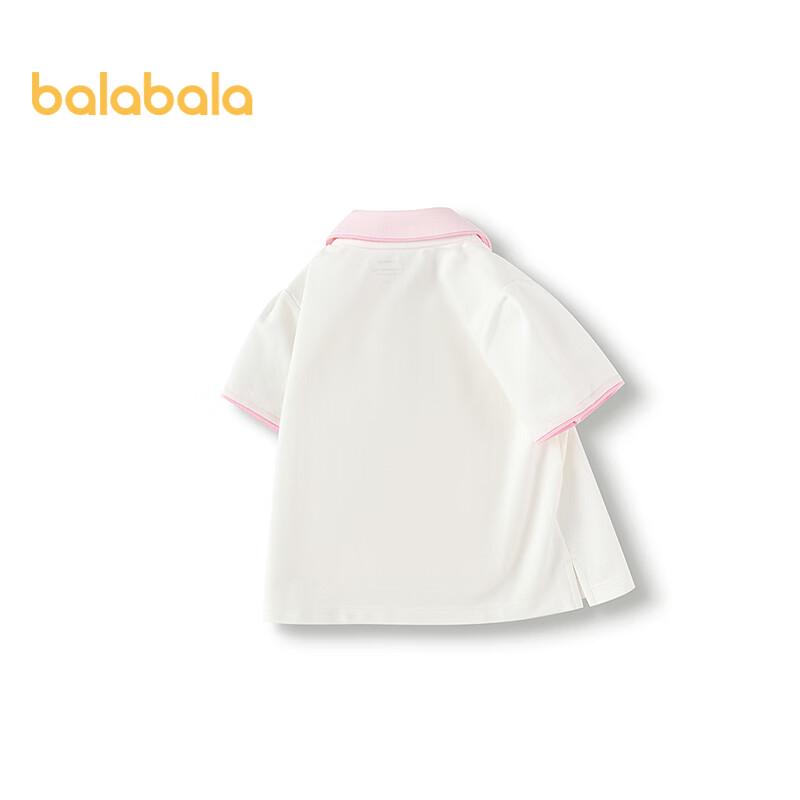 Balabala Hello Kitty Girls Polo T-Shirt 110