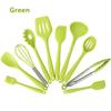 10-piece Color Boxed Silicone Kitchenware  Non-stick Cookware Set Kitchen Tools Baking Utensils Cooking Tools Set