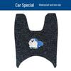 Benling UA125 Motorcycle Coil Foot Mats - Waterproof, Sun-Protected, Dirt & Wear Resistant Pedal Pads.