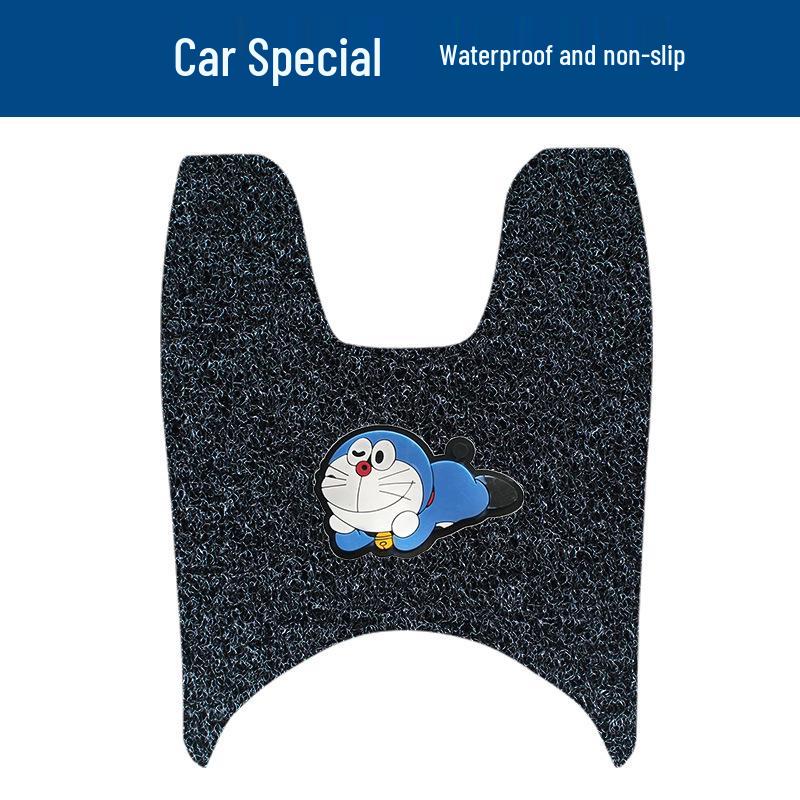 Benling UA125 Motorcycle Coil Foot Mats - Waterproof, Sun-Protected, Dirt & Wear Resistant Pedal Pads.