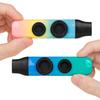 Easy to Playing ABS Construction Kazoo with Double Membrane Design Ideal for Beginners Children and Family Activity