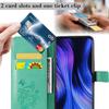 Embossing Flip Leather Wallet Holder Cover for Xiaomi 14 Ultra Cards Slot Stand Phone Holster Bag for Xiaomi Mi 14 Pro 13T 12T 11T Pro 13lite