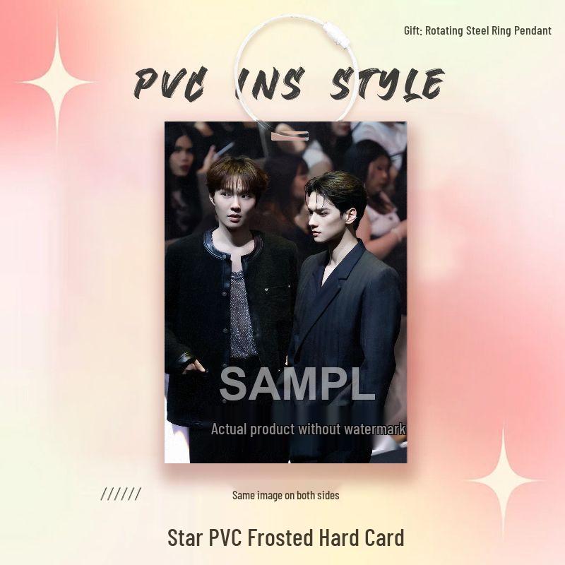 Thai Star Kengnampimg CP Support PVC Card Star Competition Ita Bag Pendant Ornament