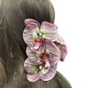 Haarklem Realistisch Orchidee Ontwerp Lichtgewicht Decoratieve Haarklem Stevige Grip Achterhoofd Haarklauw Dagelijks Draagbaar Haaraccessoires