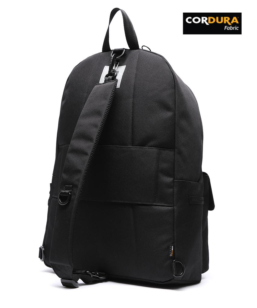 Aged Gray Cordura Double Buckle 2-Way Backpack