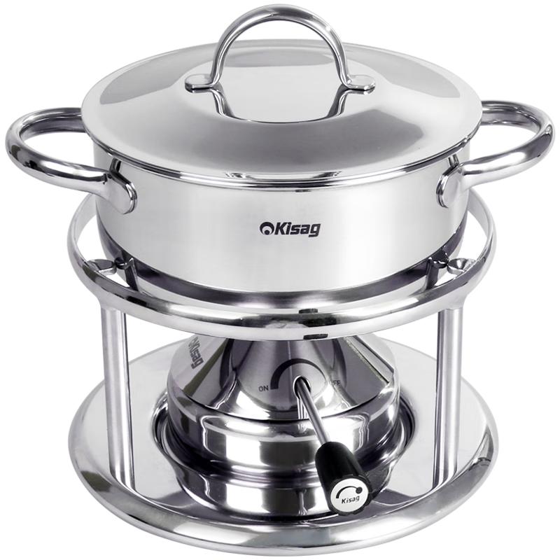 Kisag Stainless Steel Single-Person Hotpot Stove