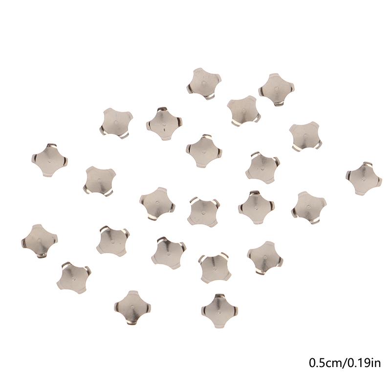 20Pcs 10 With Point Cross Shape Metal Dome Reset Switch 5 6 7 8.4 10 12 14 16 Mm Membrane Switch Spst Momentary On/Off Tactile