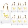 10Pcs Thank You Gift Bags With Handle Functional Thank You Gift Bags Handheld Bags for Home and Commercial Use