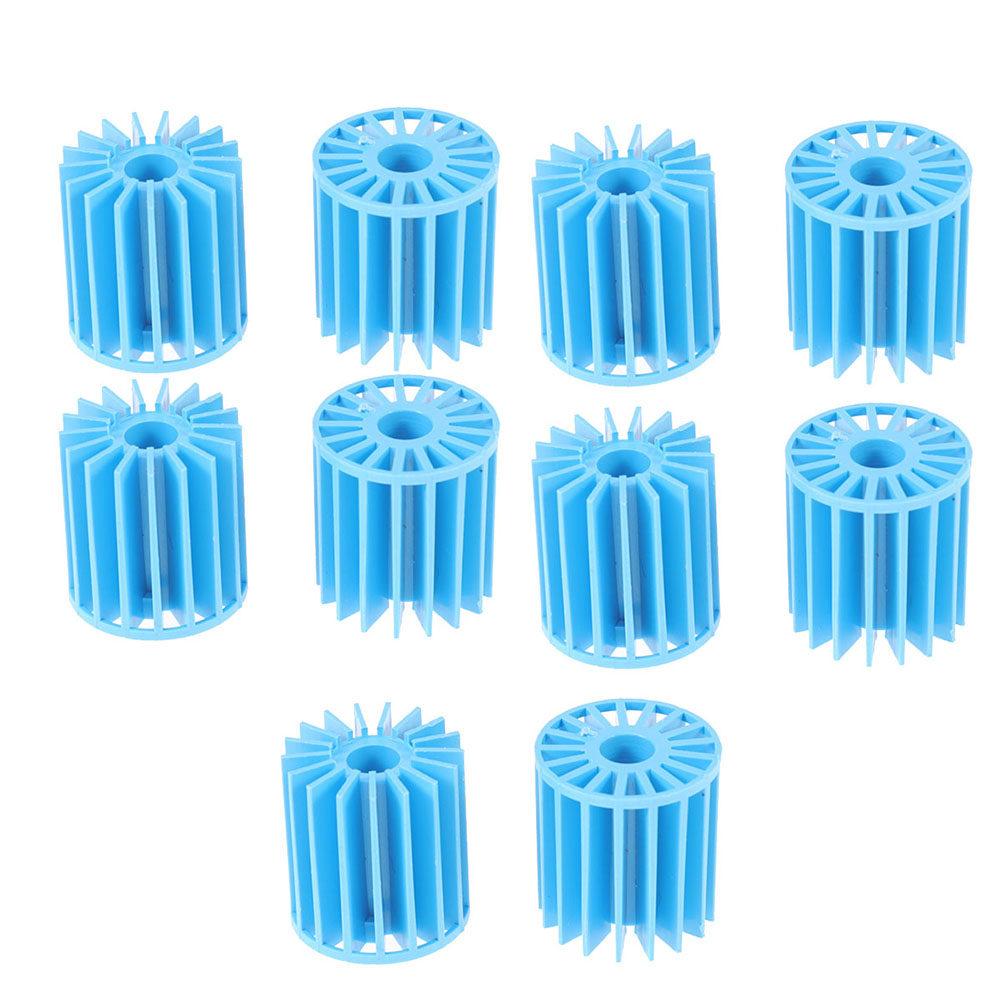 200Pcs Aquarium Bio Balls PVC Filter Media for Fish Tank Biological Filtration Freshwater Saltwater Aqua Plant Tank Residue