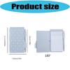 Pocket Journal Metal Writing Notepads With Ballpoint Pen For Students And Business Workers Daily Note Taking Journaling