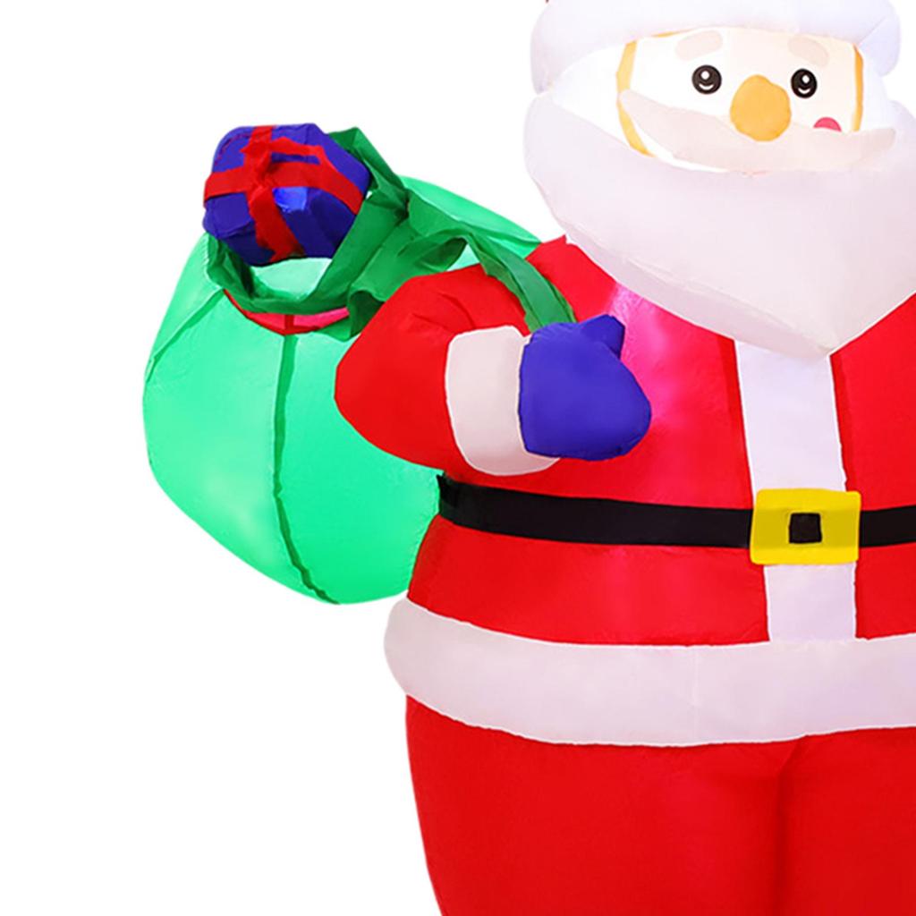 Christmas Inflatable Decoration Xmas Inflatable Decor for Yard Lawn Vacation