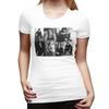 Black And White Mason Thames Collage TShirt for Women Round Neck Streetwear T Shirts Womens Tees Short Summer Clothes Tops