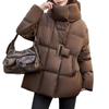 Women's High-End Short Winter Down Jacket - Thick Duck Down Korean Petite Version