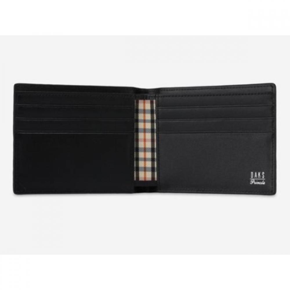 Daks Black Crocodile Leather Wallet Dbwa0e713bk