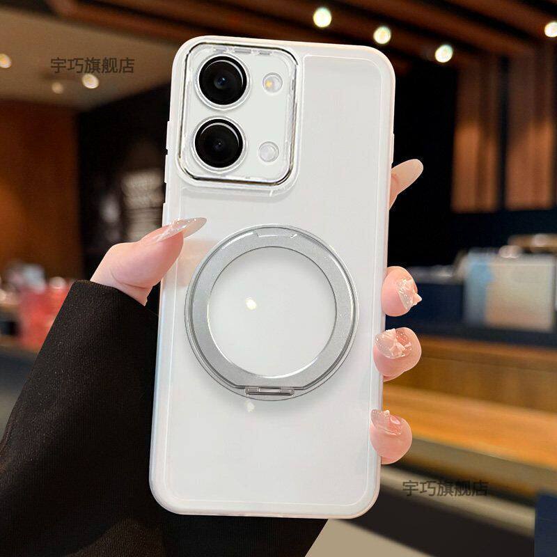 For Xiaomi POCO X8 Pro Max Case Magnetic RingTPU Soft Silicone Transparent Phone Cover For POCO X8Pro Camera Protection Shell
