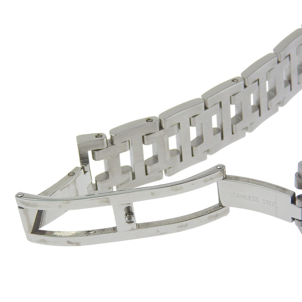 Hermes Clipper Watches CL4.410 pinkDial Stainless Steel Quartz Analog Display Boys Used